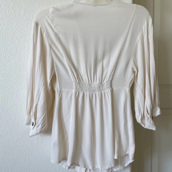 (A11) Free People Get Together Tunic Ivory, Size XS, NEW - Picture 6 of 7